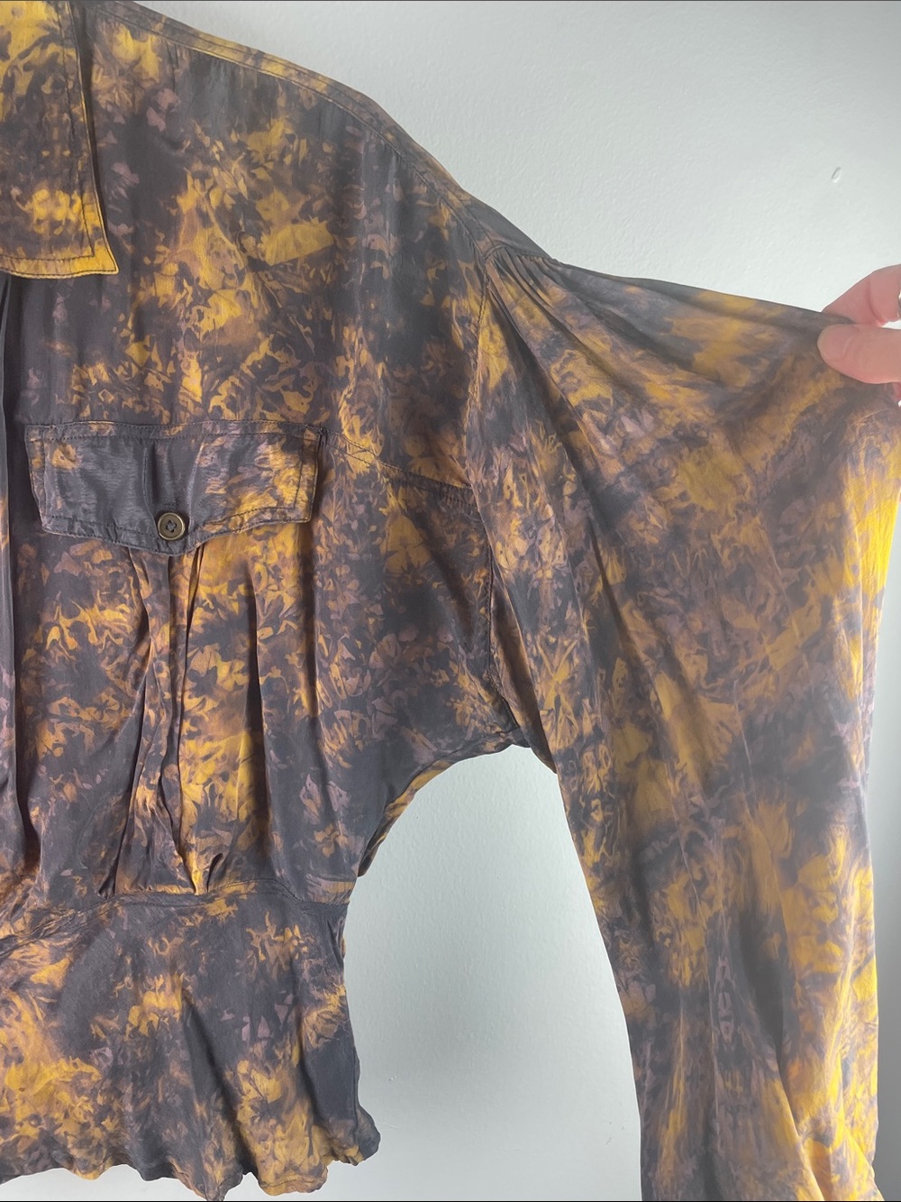 Mes Demoiselles Paris tie-dye top Size 4-8 - Picture 8 of 16